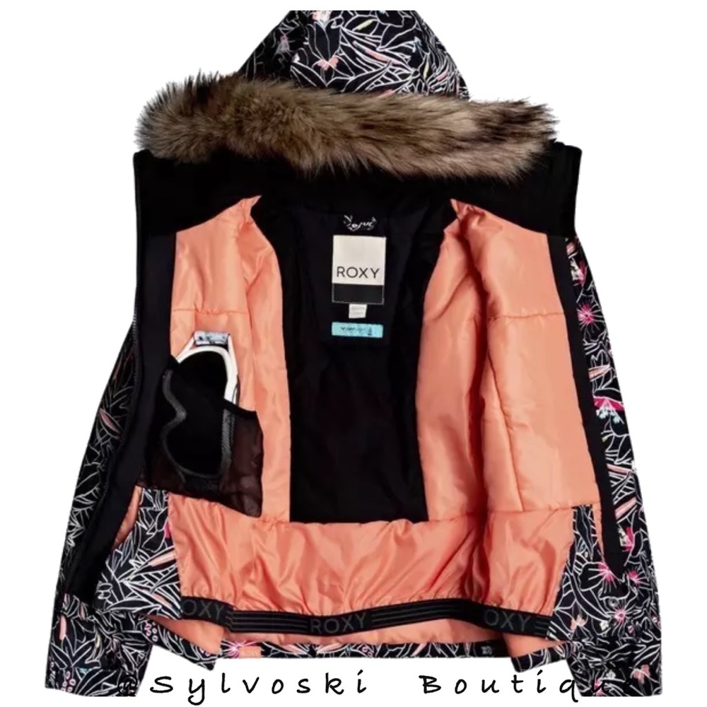 🔥Roxy American Pie Snowboard Jacket - Waterproof, Insulated NWT - Picture 2 of 6